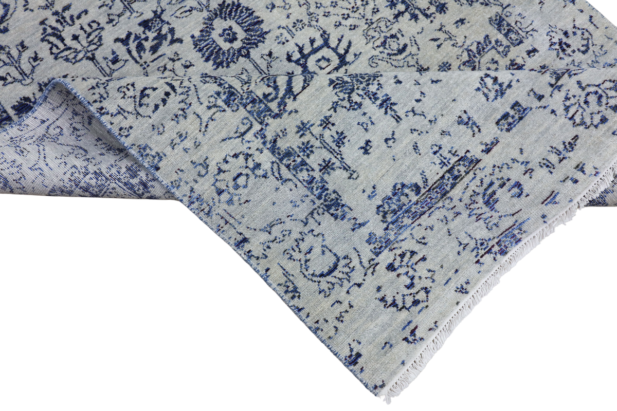 Sapphire Damask Rug - 224x160 cm