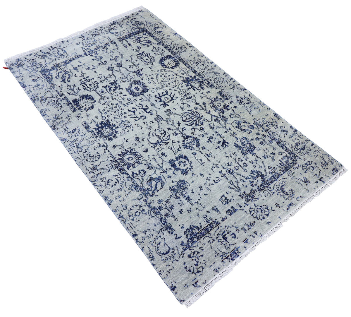 Sapphire Damask Rug - 224x160 cm
